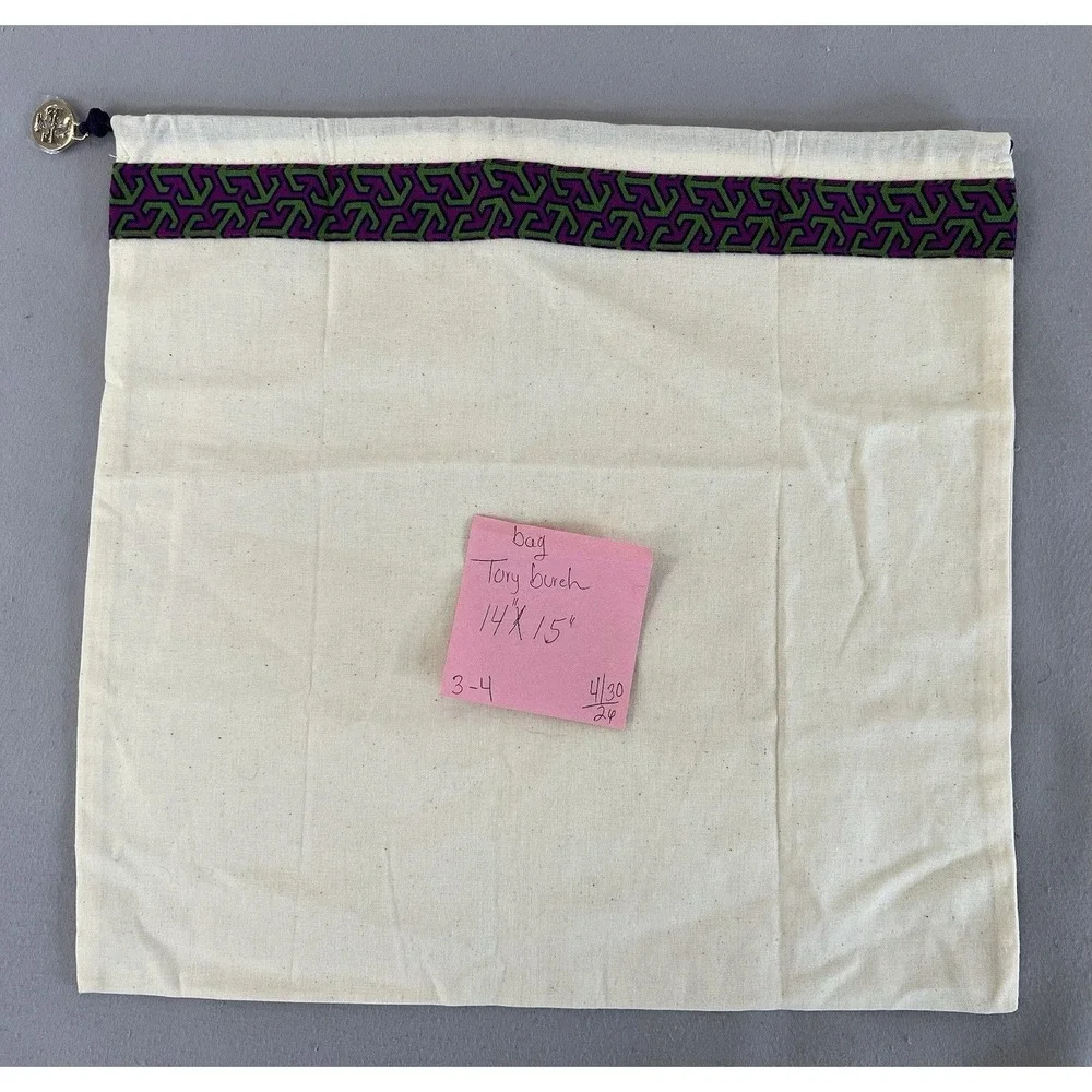 Tory Burch Dust Bag Drawstring Travel Storage Bag 14